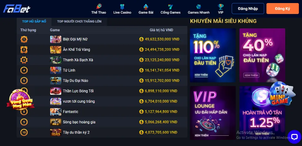 Cấp độ VIP Vàng t68bet